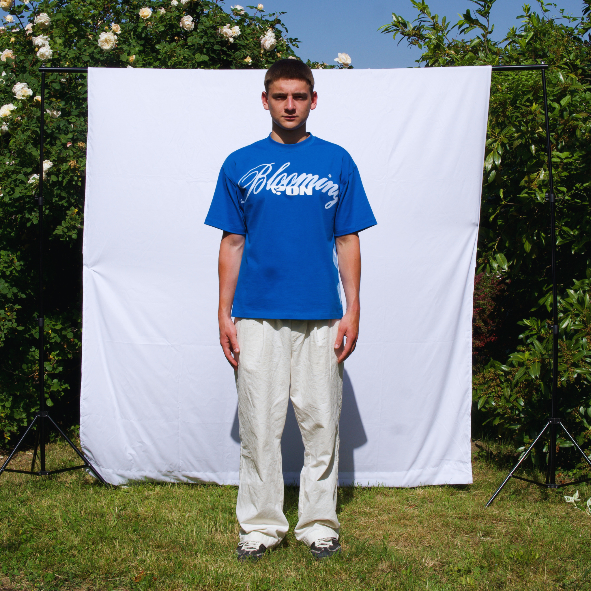 Lys Tee Blue