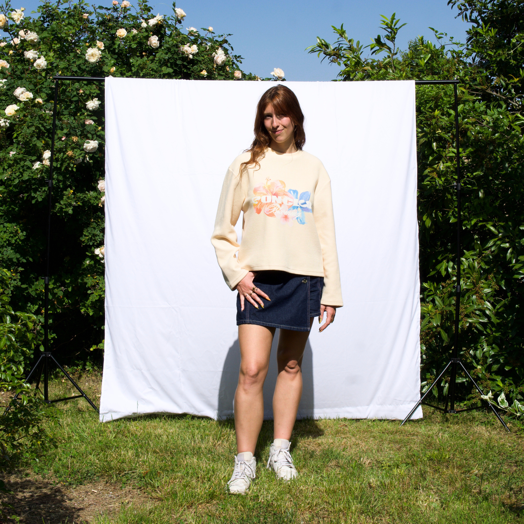 Waffle Blossom Longsleeve