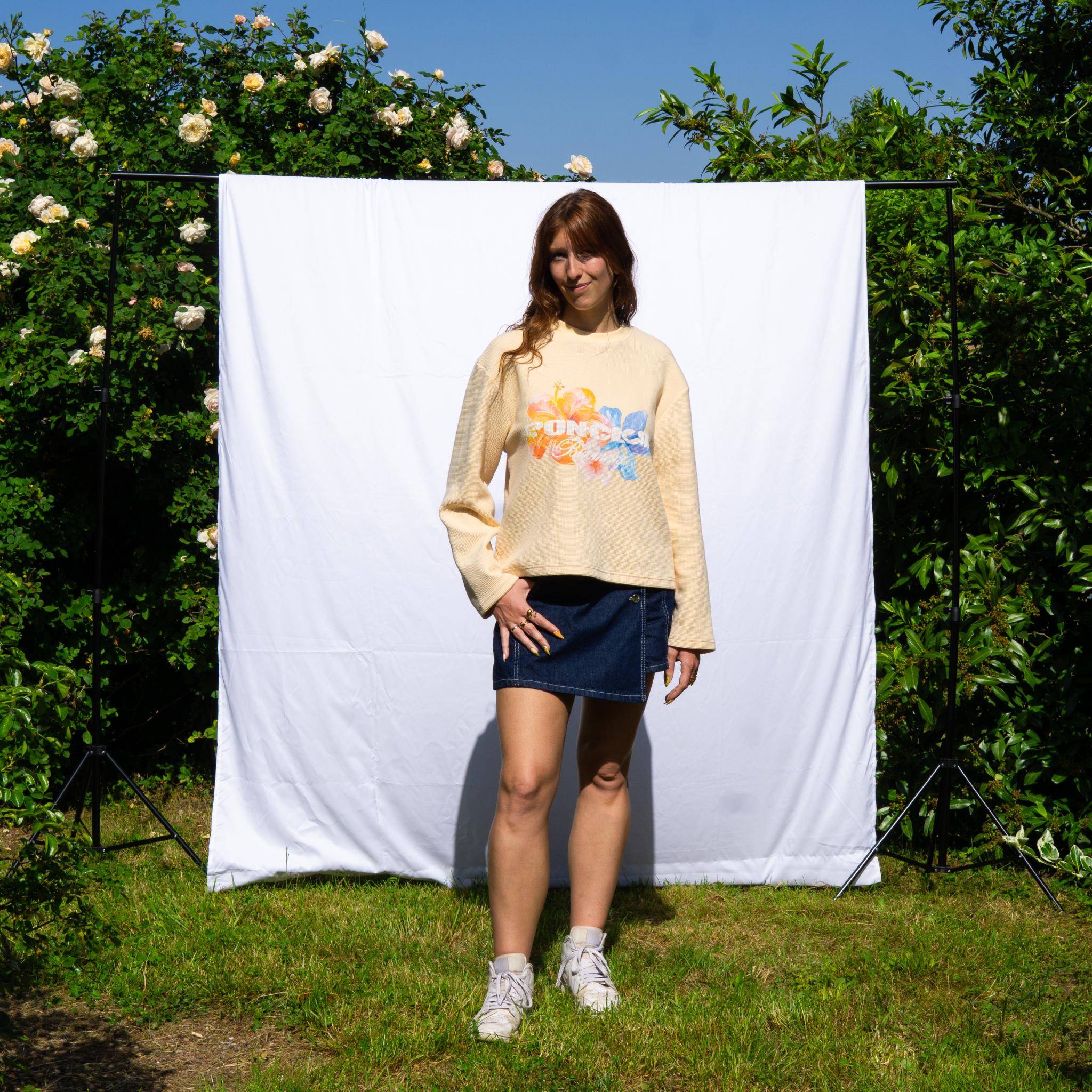 Waffle Blossom Longsleeve